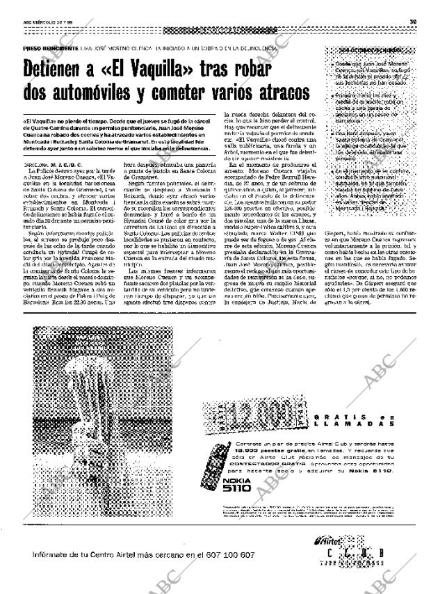 ABC MADRID 28-07-1999 página 39