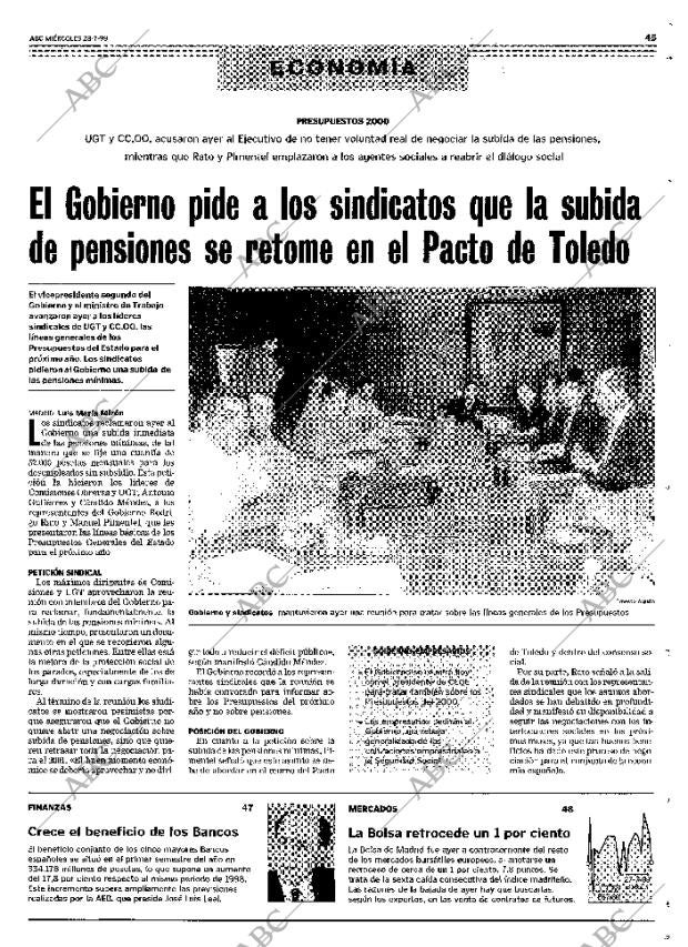 ABC MADRID 28-07-1999 página 45