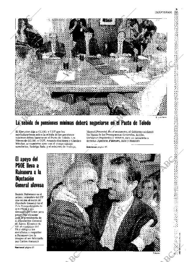 ABC MADRID 28-07-1999 página 5