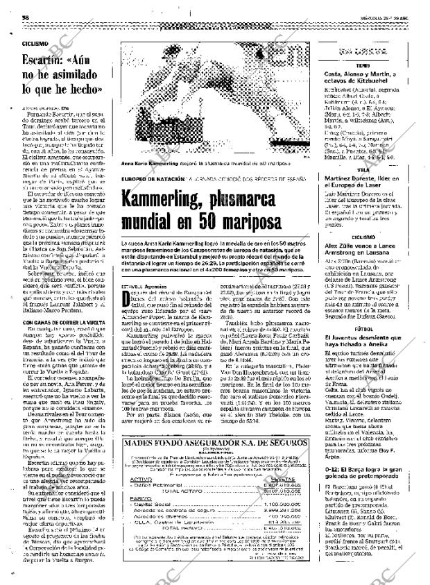 ABC MADRID 28-07-1999 página 58