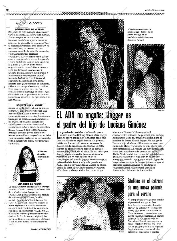 ABC MADRID 28-07-1999 página 70