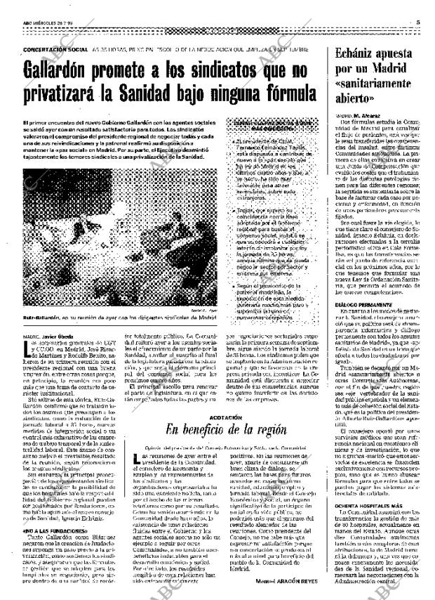 ABC MADRID 28-07-1999 página 85