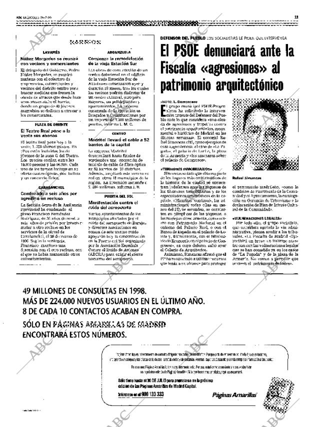 ABC MADRID 28-07-1999 página 91