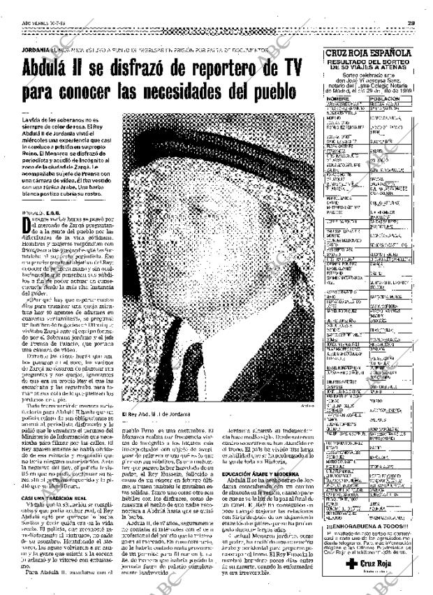 ABC MADRID 30-07-1999 página 29