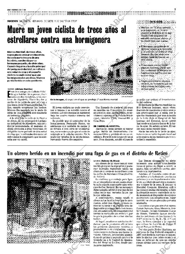 ABC MADRID 30-07-1999 página 87