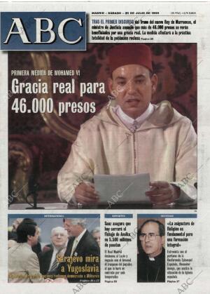 ABC MADRID 31-07-1999 página 1