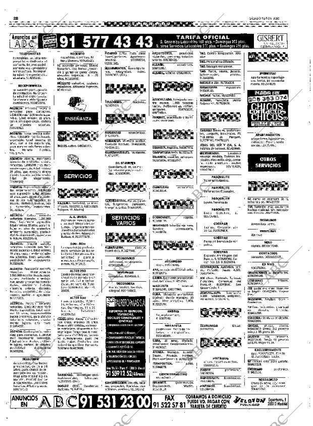 ABC MADRID 31-07-1999 página 104