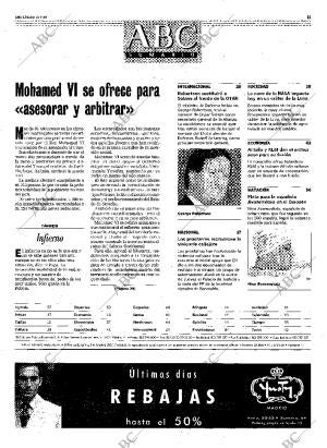ABC MADRID 31-07-1999 página 11