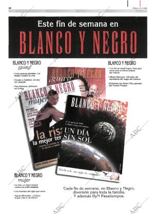 ABC MADRID 31-07-1999 página 20