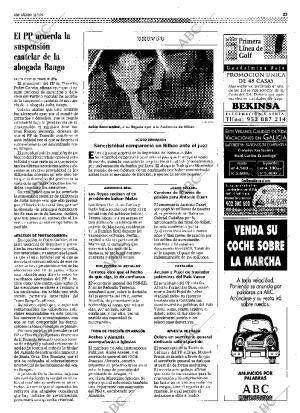 ABC MADRID 31-07-1999 página 23