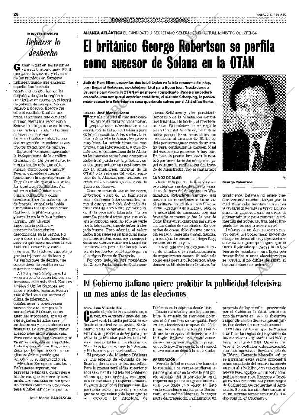 ABC MADRID 31-07-1999 página 28