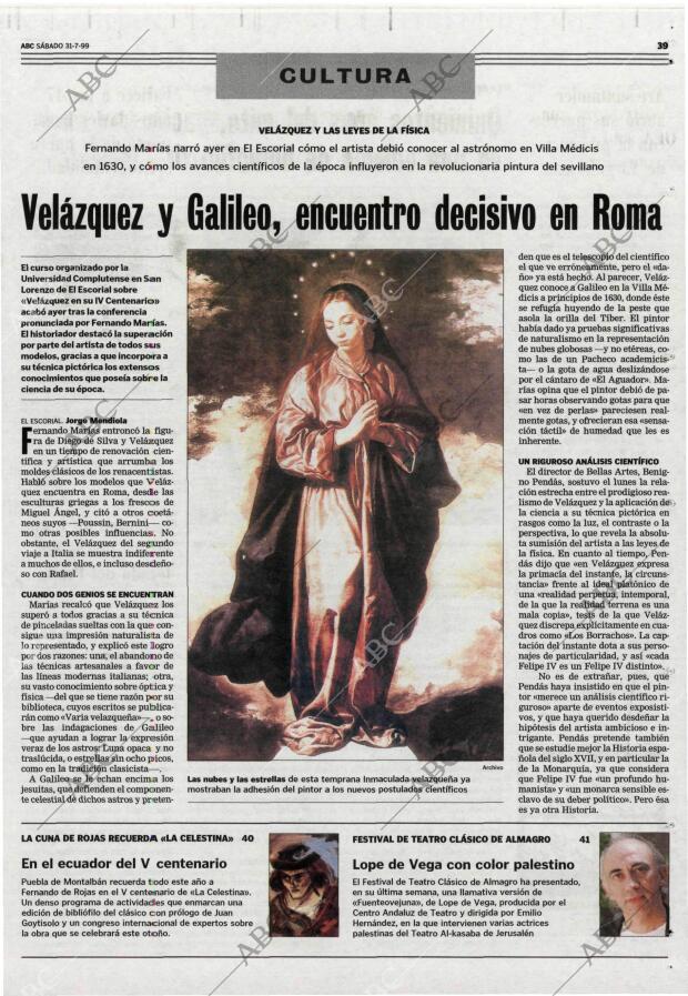 ABC MADRID 31-07-1999 página 40