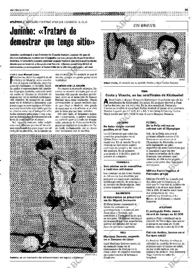 ABC MADRID 31-07-1999 página 55