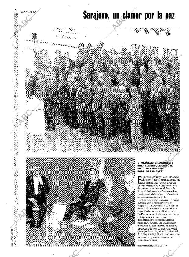 ABC MADRID 31-07-1999 página 6