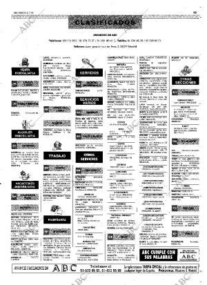ABC MADRID 31-07-1999 página 63