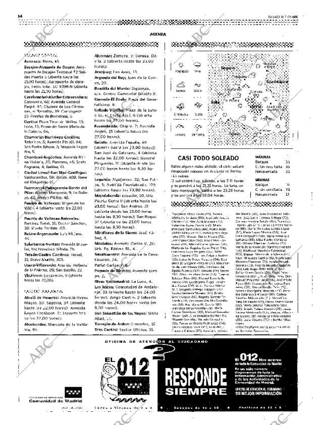 ABC MADRID 31-07-1999 página 90