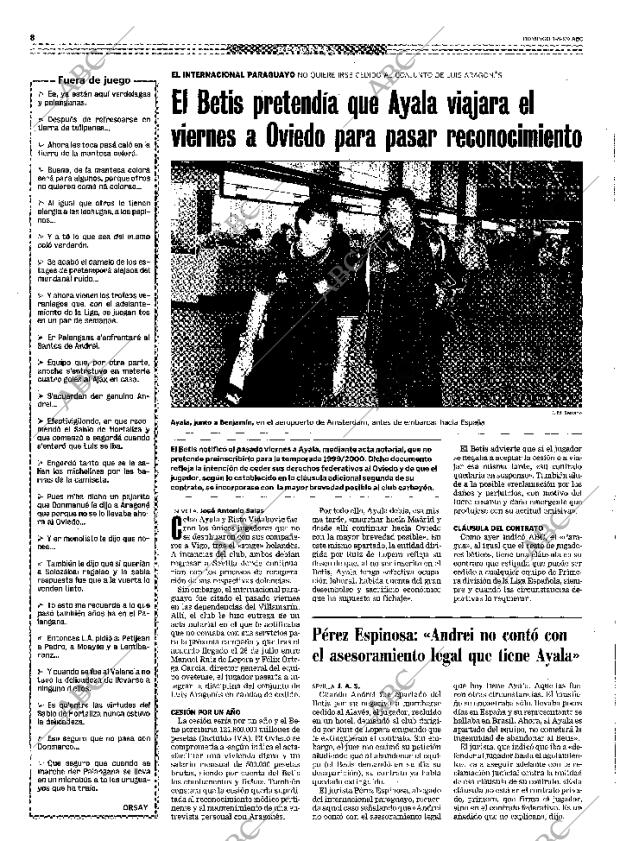 ABC SEVILLA 01-08-1999 página 88
