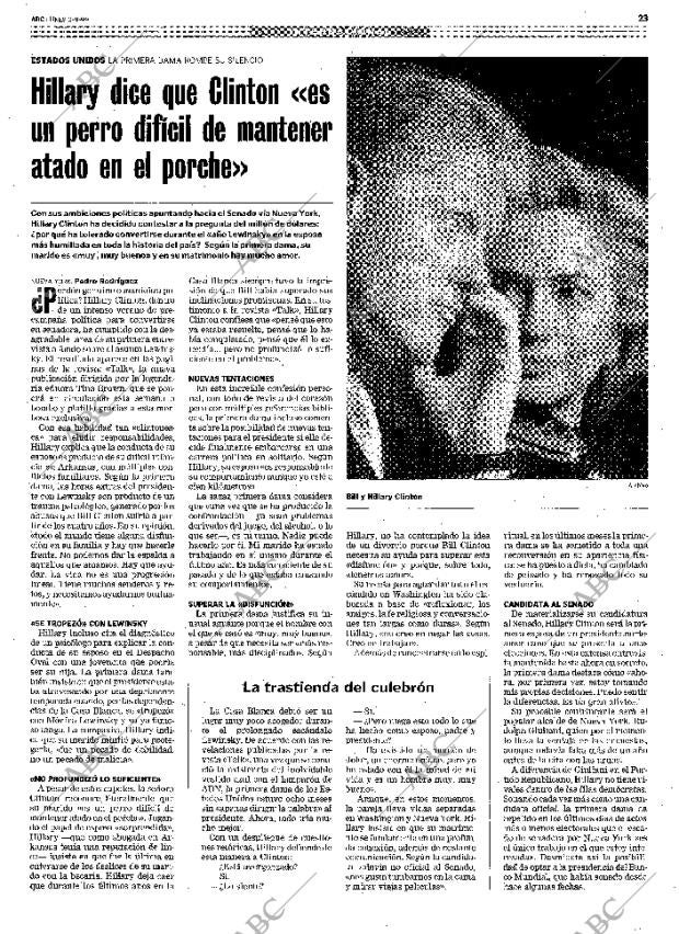 ABC MADRID 02-08-1999 página 23