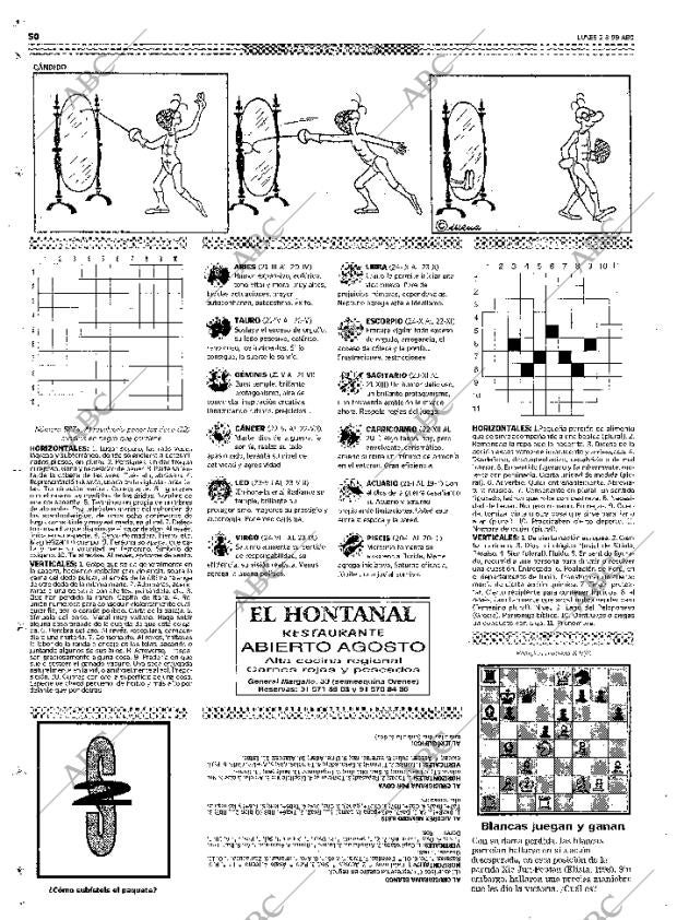 ABC MADRID 02-08-1999 página 50