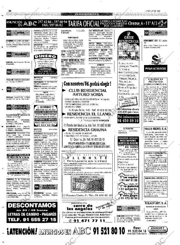 ABC MADRID 02-08-1999 página 90