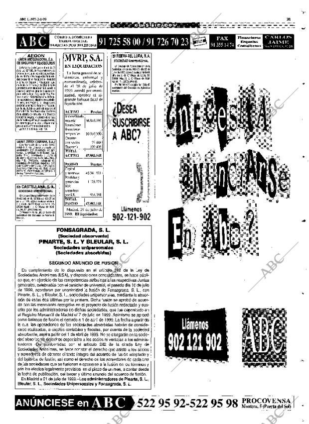 ABC MADRID 02-08-1999 página 91