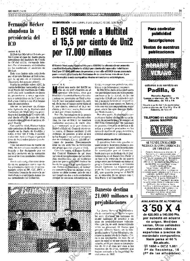 ABC MADRID 03-08-1999 página 31