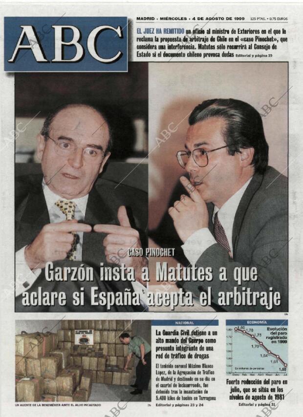 ABC MADRID 04-08-1999 página 1
