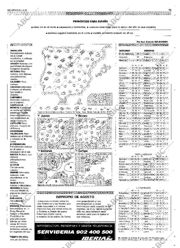 ABC MADRID 04-08-1999 página 41