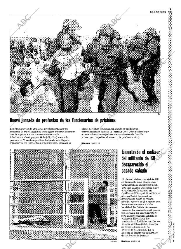 ABC MADRID 04-08-1999 página 5