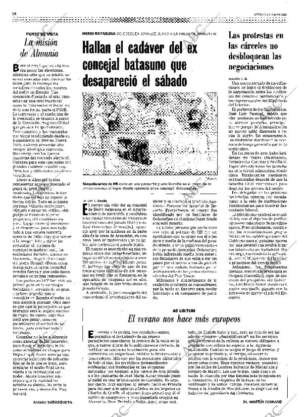 ABC SEVILLA 04-08-1999 página 14