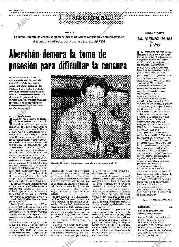 ABC MADRID 05-08-1999 página 15