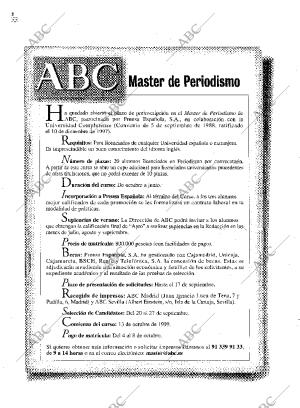ABC MADRID 05-08-1999 página 2