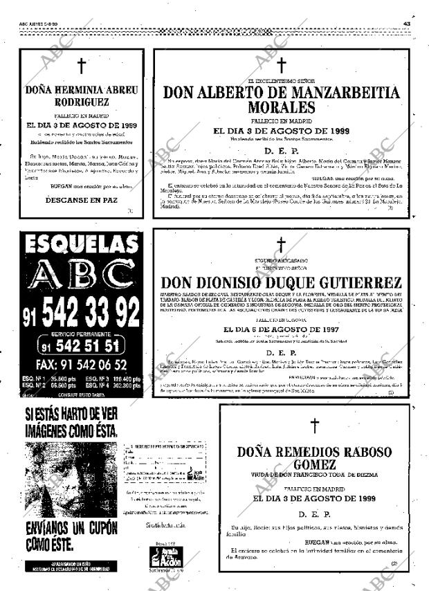 ABC MADRID 05-08-1999 página 43