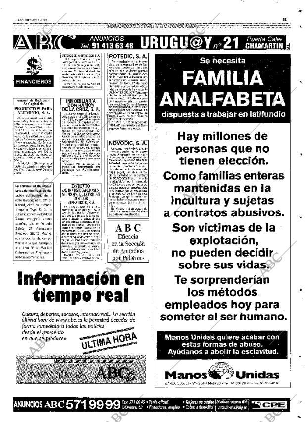 ABC MADRID 06-08-1999 página 87