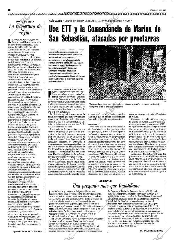 ABC MADRID 07-08-1999 página 16