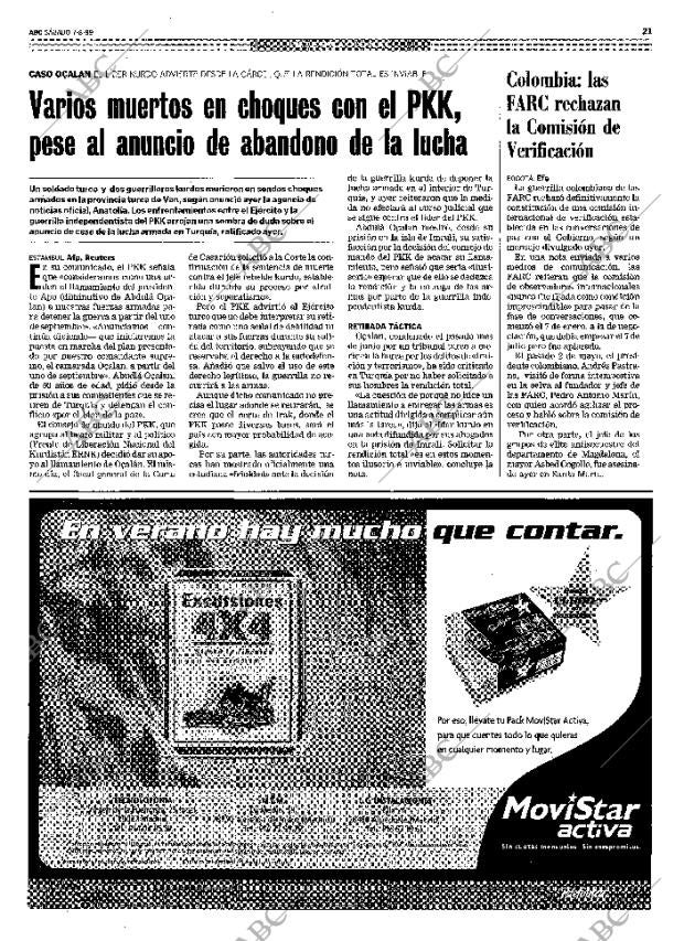 ABC MADRID 07-08-1999 página 21