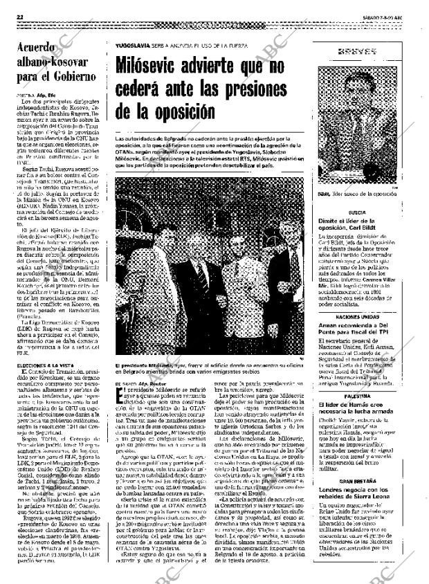 ABC MADRID 07-08-1999 página 22