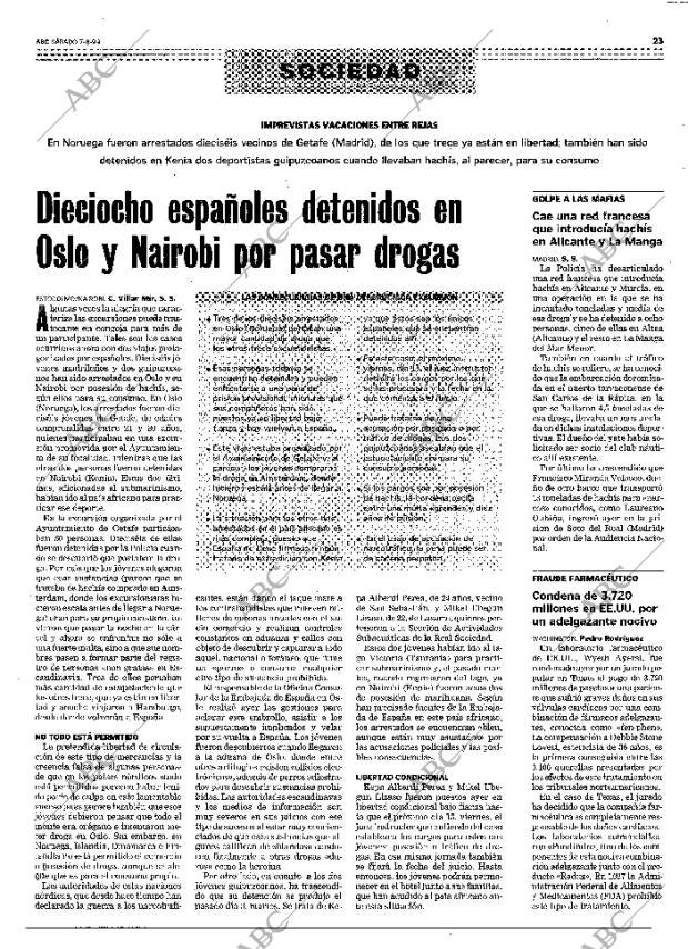 ABC MADRID 07-08-1999 página 23