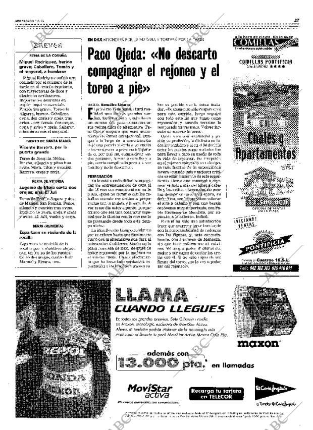 ABC MADRID 07-08-1999 página 27