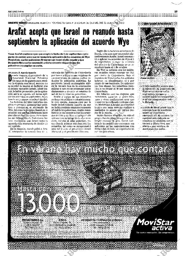 ABC MADRID 09-08-1999 página 23