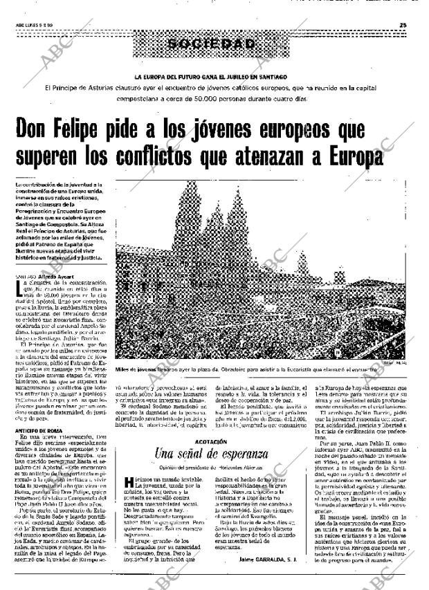 ABC MADRID 09-08-1999 página 25