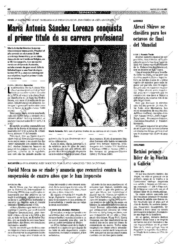 ABC MADRID 10-08-1999 página 42