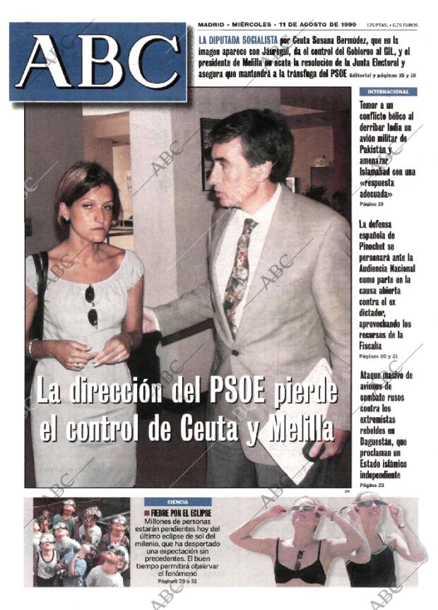 ABC MADRID 11-08-1999 página 1