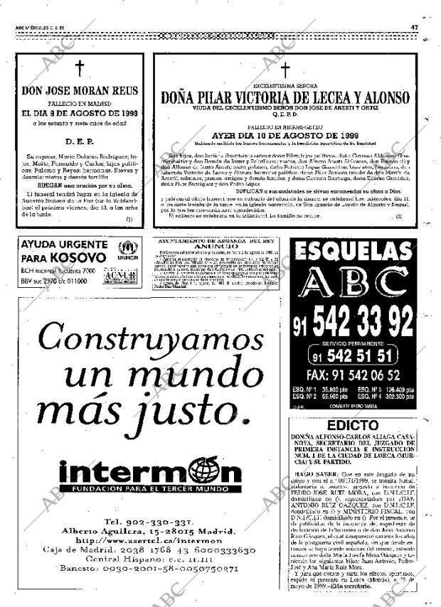 ABC MADRID 11-08-1999 página 47