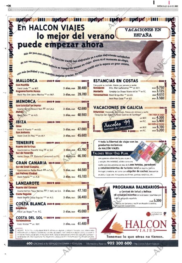 ABC MADRID 11-08-1999 página 56