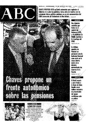 ABC SEVILLA 11-08-1999 página 1
