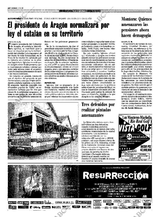ABC MADRID 13-08-1999 página 17