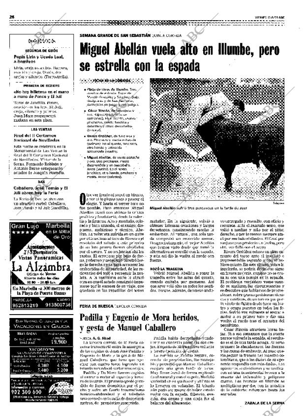ABC MADRID 13-08-1999 página 26