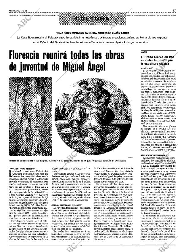 ABC MADRID 13-08-1999 página 27