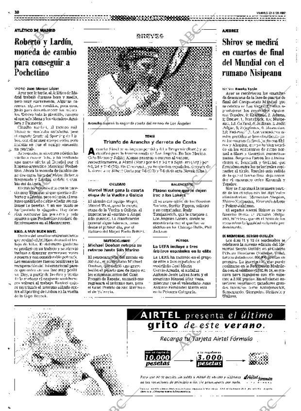 ABC MADRID 13-08-1999 página 38